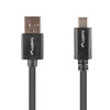 Kabel USB-C(M)->USB-A(M) 2.0 1.8m czarny BOX QC 3.0 -7845283