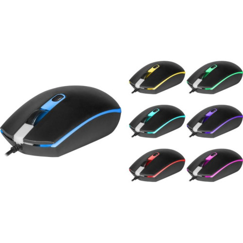 Mysz gamingowa DOT MB-986 optyczna 7 kolorów 1000dpi 4P -7843279