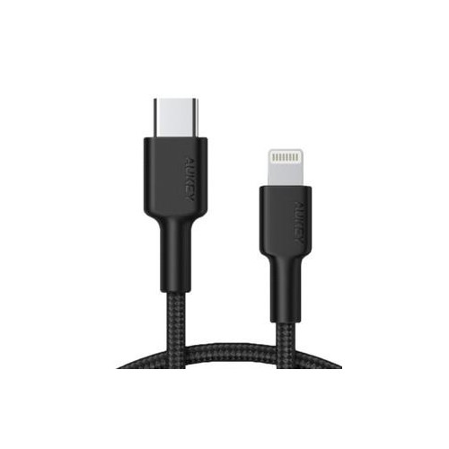 CB-CL02 Black nylonowy kabel Lightning-USB C | USB Power Delivery USB-PD | 1.2m | certyfikat MFi Apple-7844128