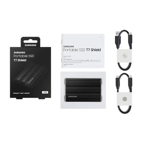Dysk SSD T7 Shield 2TB USB 3.2, czarny-7848332