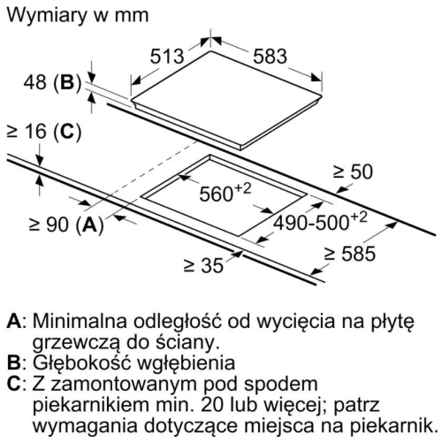 Płyta ceramiczna PKE645BB2E-7848872