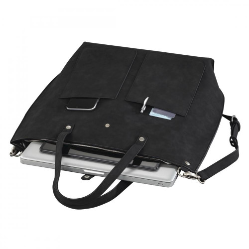 Torba damska do laptopa Classy 13.3-14.1 cala Czarna-7849924
