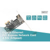 Karta sieciowa przewodowa PCI Express 1x RJ45 2.5 Gigabit Ethernet 10/100/1000/2500Mbps-7850036