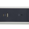 Przedłużacz ochronny 5x2PZ +USB A/C 1,5m biało-czarny-7850278