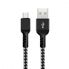 Kabel USB C fast charge 2.4A MCE482 Czarny -7852249