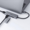 CB-C63 aluminiowy HUB USB-C | Ultra Slim | 4w1 | 3xUSB 3.1 | 1xMicroSD i SD-7852810