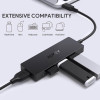 CB-C64 HUB USB-C | Ultra Slim | 4w1 | 4xUSB 3.1-7852816
