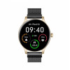 Smartwatch Classy złoto-czarny stalowy-7855243