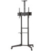 Neomounts by Newstar Mobile Floor Stand incl. AV- and cam shelf (height adjustable: 128,5-145 cm)-7856718