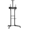 Neomounts by Newstar Mobile Floor Stand incl. AV- and cam shelf (height adjustable: 128,5-145 cm)-7856719