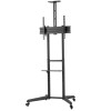 Neomounts by Newstar Mobile Floor Stand incl. AV- and cam shelf (height adjustable: 128,5-145 cm)-7856720