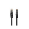 Patchcord kat.6 UTP LSZH CU 0.5m czarny fluke passed-7858981