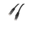 Patchcord kat.6 UTP LSZH CU 0.5m czarny fluke passed-7858982