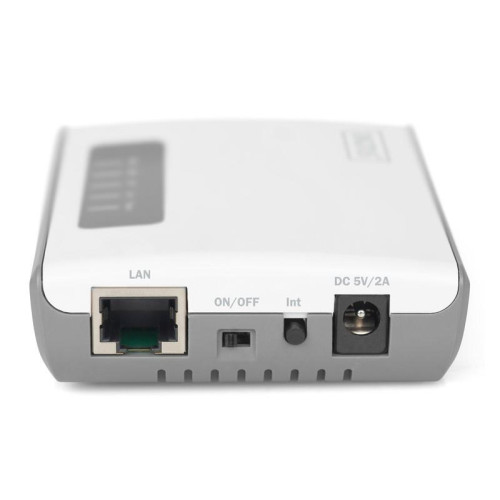 Serwer sieciowy wielofunkcyjny, bezprzewodowy 2-portowy, USB 2.0, 300Mbps-7850042