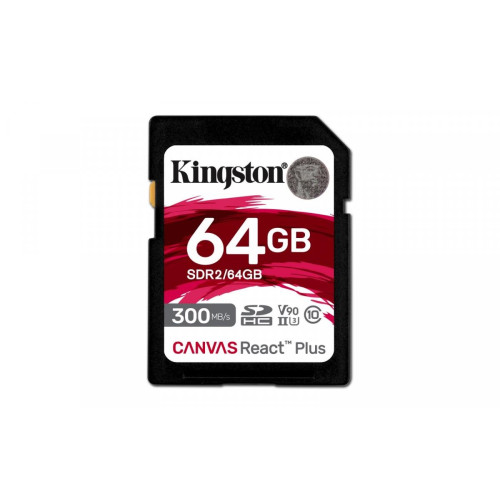Karta pamięci SD 64GB Canvas React Plus 300/260 UHS-II U3-7852552