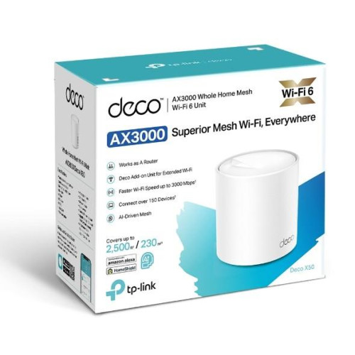 Router Deco X50 (1-pack) AX3000-7853145