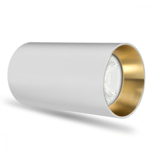 Oprawa natynkowa tuba GU10 MCE458 W/G Biało - złota-7853584