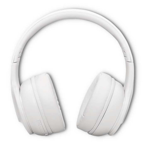 Słuchawki bezprzewodowe z mikrofonem | BT 5.0 AB | Białe -7855321