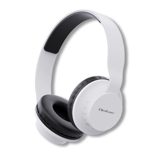 Słuchawki bezprzewodowe z mikrofonem | BT 5.0 JL | Białe -7855329