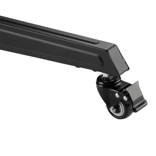 Neomounts by Newstar Mobile Floor Stand incl. AV- and cam shelf (height adjustable: 128,5-145 cm)-7856727