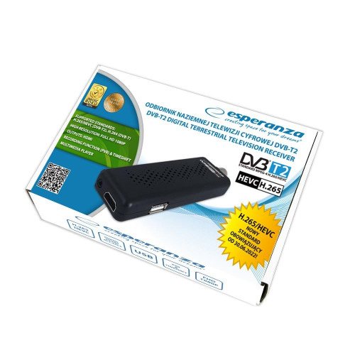 Tuner cyfrowy DVB-T H.265/HEVC-7858832