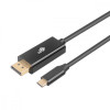 Kabel USB C - Displayport 2m czarny-7864100