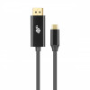 Kabel USB C - Displayport 2m czarny-7864102