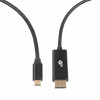 Kabel USB C - Displayport 2m czarny-7864103
