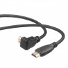 Kabel HDMI v 2.0 pozłacany 1.8 m kątowy -7865865