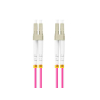 Patchcord światłowodowy Mm Lc/Upc-Lc/Upc Duplex 3.0mm 2m fioletowy-7867676