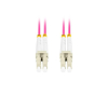 Patchcord światłowodowy Mm Lc/Upc-Lc/Upc Duplex 3.0mm 2m fioletowy-7867677