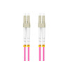 Patchcord światłowodowy Mm Lc/Upc-Lc/Upc Duplex 3.0mm 10m fioletowy-7867684