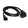 Kabel zasilający koniczynka 3x0.75mm2, 1,8m, CL-81-7868029