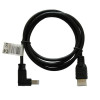 Kabel HDMI kątowy złoty v1.4 3D, 4Kx2K, 1.5m, CL-04-7868151