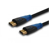 Kabel HDMI (M) 3m, oplot nylonowy, złote końcówki, v1.4 high speed, ethernet/3D, CL-07-7868330