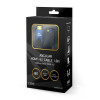 Kabel HDMI (M) v2.1, 1,8m, kątowy, 8K, miedź, niebiesko-czarny, złote końcówki, ethernet/3D, CL-147-7868353