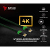 Kabel HDMI 2.0 dedykowany do XBOX zielono-czarny 1,8m, GCL-03-7868400