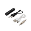 Transmiter/Odbiornik audio Jack 3,5mm, czarny, TR-11/B-7869135