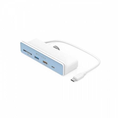 Hub Hyper 6-in-1 USB-C dla iMac 24 cale (2021), HDMI, USB-C, 2x USB-A, SD, MiniSD, 7x kolor-7862749