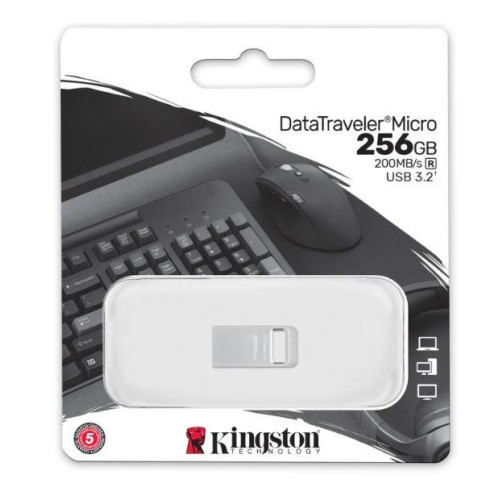 Pendrive Data Traveler Micro G2 256GB USB 3.2 Gen1 -7863547