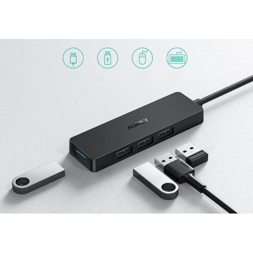 CB-H39 Hub USB-A | Ultra Slim | 4w1 | 4xUSB 3.0 | 5Gbps-7863975