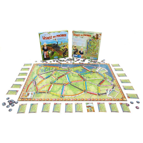 Gra Wsiąść do pociągu Kolekcja Map 4 - Holandia-786401