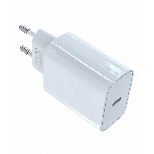 Ładowarka sieciowa USB C 20W Power Delivery biała-7864432