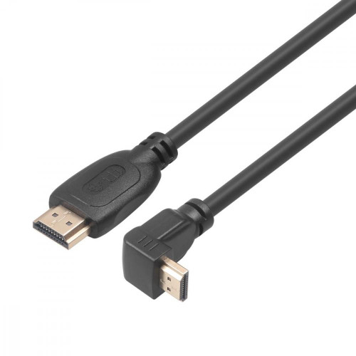 Kabel HDMI v 2.0 pozłacany 1.8 m kątowy -7865861