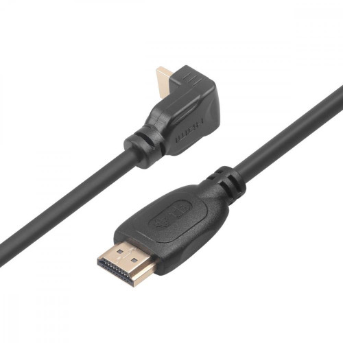 Kabel HDMI v 2.0 pozłacany 1.8 m kątowy -7865862
