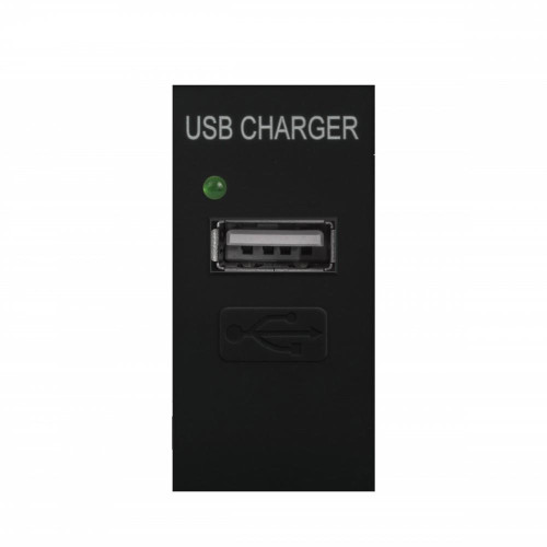 Gniazdo USB z ładowarką pasuje do szklanych ramek MCE727B Czarne-7867146