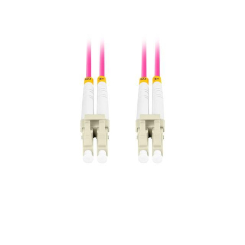 Patchcord światłowodowy Mm Lc/Upc-Lc/Upc Duplex 3.0mm 2m fioletowy-7867677