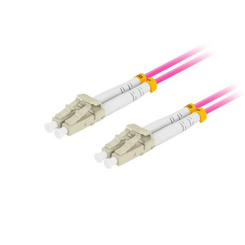 Patchcord światłowodowy Mm Lc/Upc-Lc/Upc Duplex 3.0mm 5m fioletowy-7867679