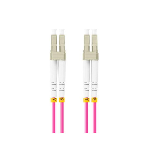 Patchcord światłowodowy Mm Lc/Upc-Lc/Upc Duplex 3.0mm 5m fioletowy-7867680