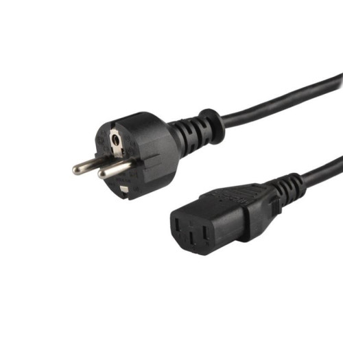Kabel zasilający Schuko męski - IEC C13, 1,2m, wielopak 10szt., CL-89-7868059